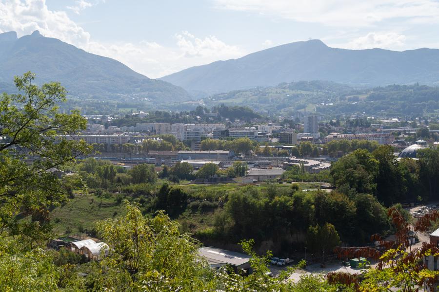 Bassin chambérien vue haut